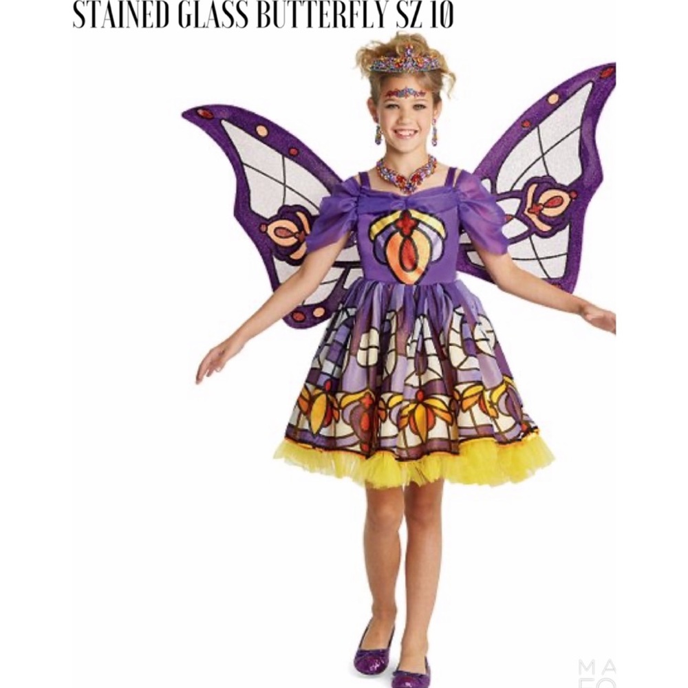 Chasing Fireflies Stained Glass Butterfly Costume